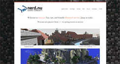 Desktop Screenshot of nerd.nu
