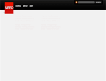 Tablet Screenshot of nerd.tv